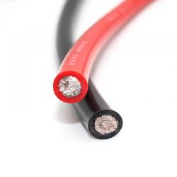 China ELETECK High Temperature Silicone Wire 18AWG Red Black 2.3mm OD for sale