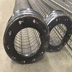 Precast Prestressed Spun Concrete Pile End Plate Flange Cs Q235 Or SS400