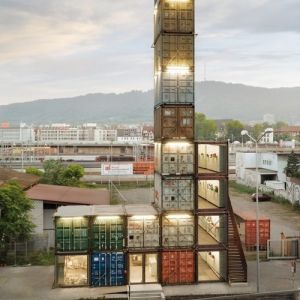 China Metal Luxury Shipping Container House / 40 Feet Expandable Container Homes on sale