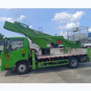Cheap Left Or Right Hand Drive Aerial Work Platform Truck with 1000x700x1250mm Bucket Size wholesale