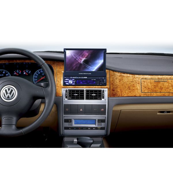 Black 7 Inch Dvd Car Stereo Reakosound Rear View Camera Radio Mp5 Player Auto