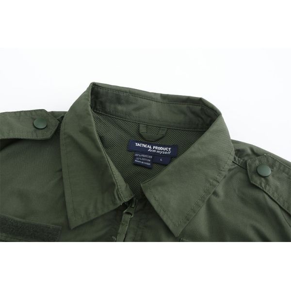 Customized Olive Green Black Woodland Camo 728 Tactical Clothes Uniform Camouflage Suit