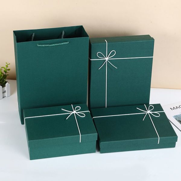 Customized Cardboard Paper Packaging Gift Jewelry Box with Foam Insert and 100% Recycled Material Paper