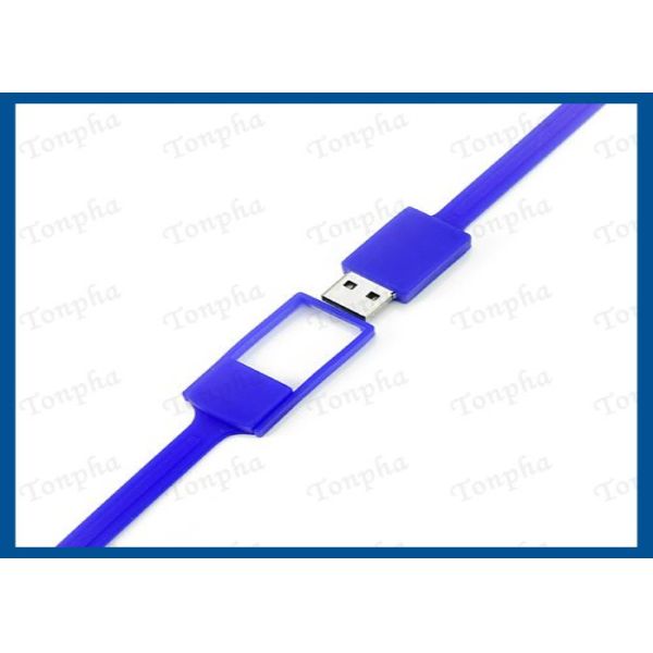 Colorful Wrist Usb Flash Drive , Wristband Usb Flash Drive Thumb Drives