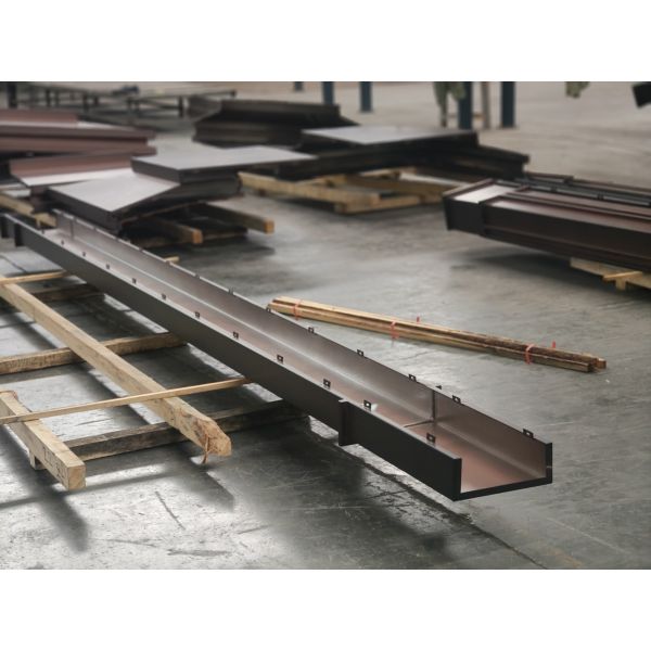 Aluminum Alloy Panel Coffee Color Anti-mulitple Errosion Unconventional Shapes Aluminium Facade Wall Fluorocarbon Coated Upgrade Exterior Wall