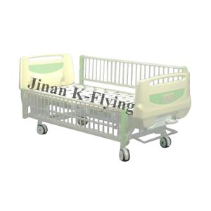 Cheap Two Cranks ABS Plastic Hospital Nursing Bed For ICU wholesale