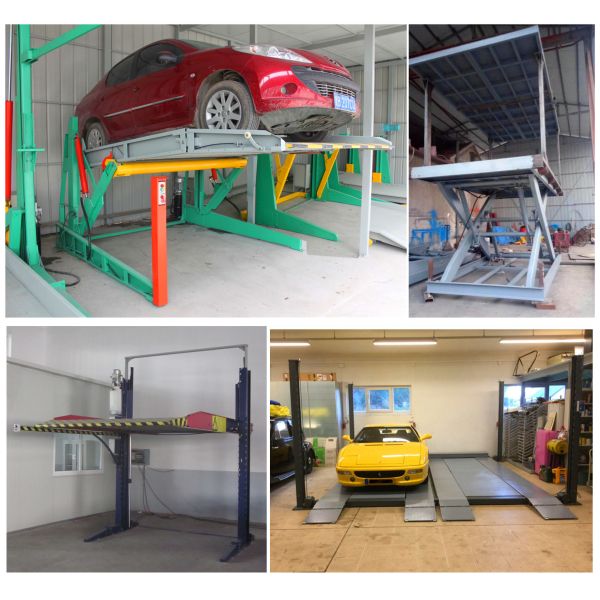 Simple Car Parking Lift 2.5ton Two Post Hydraulic Car Lift Parking for Residential Garage