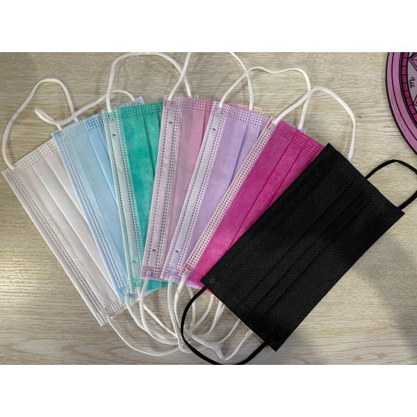 ISO13485 Medical Disposable Earloop 3 Ply Face Mask For Hospital