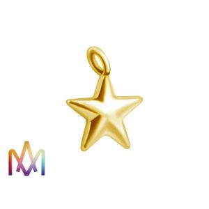 Cheap 1g Fadeless Glossy Alloy Pendant DIY Metal Charms wholesale