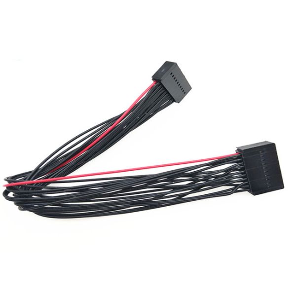 Molex Dupont IDC Custom Wire Harness 20 Pin To 20 Pin Crimping Cable Harness 1p - 1p
