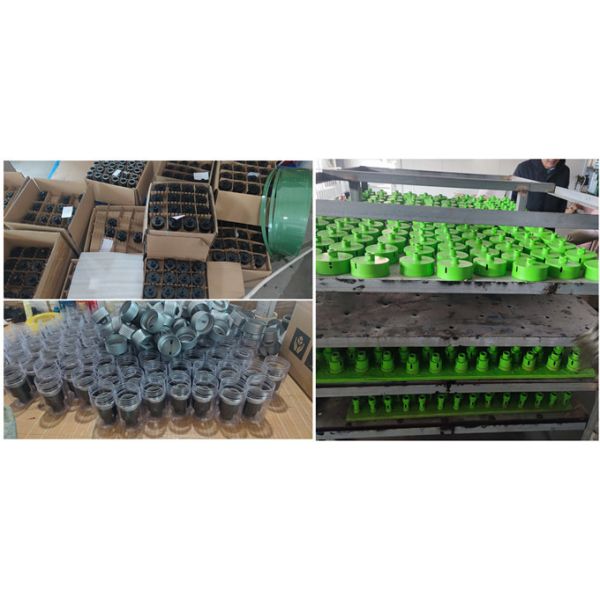 Angle Grinder Hole Saw 5pcs 10mm Tile Diamond Drill Bit For DIY Working