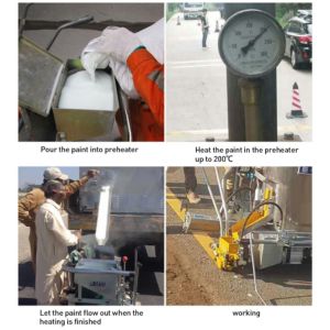 Reflective 25kg Thermoplastic Road Marking Paint