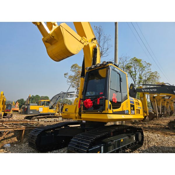 PC200-8 Used Komatsu Mini Excavator Hydraulic 20 ton 6.69L Displacement