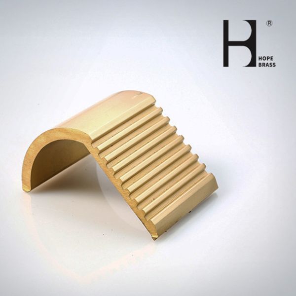 Extruded Copper Anti-slip Flooring Stair Boards for hotel Copper Alloy Brass Extrusion Profiles Manufacturer