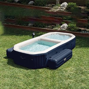 6 Person Adult Inflatable Spa Bathtub Freestanding Inflatable Hot Tub