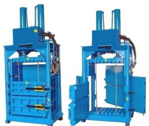 China 11Kw Hydraulic Vertical Cardboard Baler Machine Cotton Pressing 175*85 on sale
