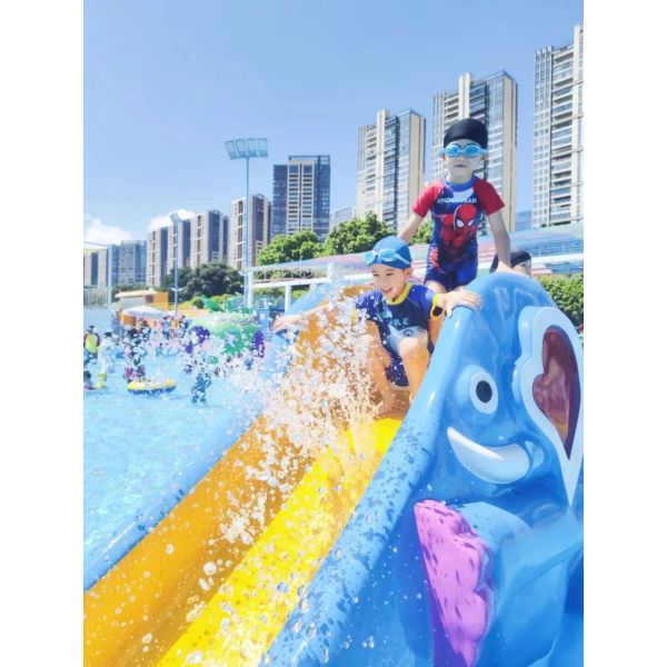 Water Park Feasibility Study Aqua Playground for Kids Water Game Equipment Water Splashing