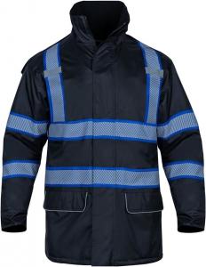 Cheap Reflective Winter Warm Work Jacket, High Visibility Construction Overalls wholesale