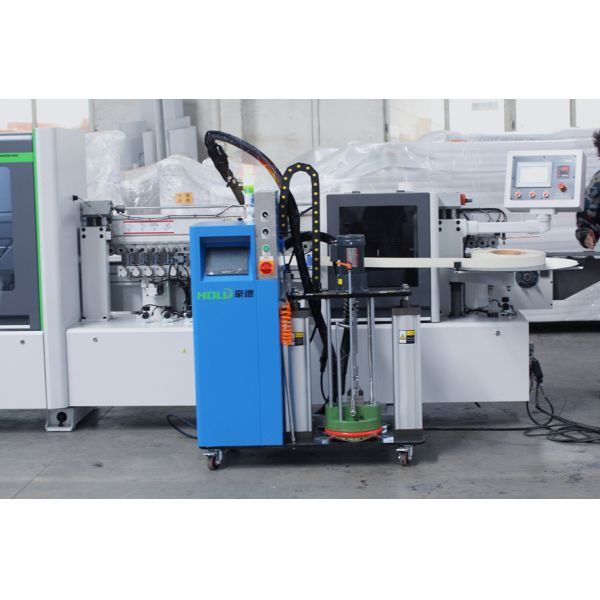 Wood Door Edge Banding Machine With Trimmer Automatic 23m Min