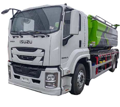 ISUZU 4x2 Driver 10000L Sewage Suction Truck with Vacuum Pump for Sucking Waste Water Vacuum Sewer Tanker Suction Truck