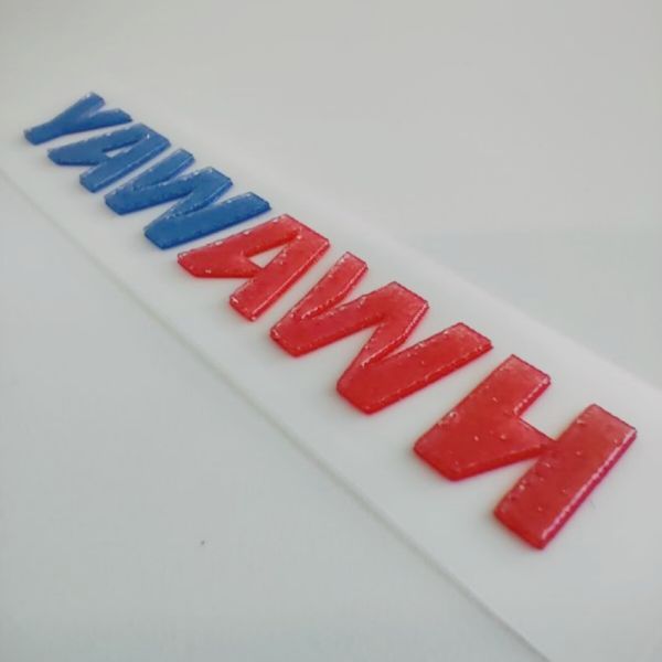 Customized Silicone Heat Transfer Logo Raised 3D Silicone Heat Transfer Label Washable