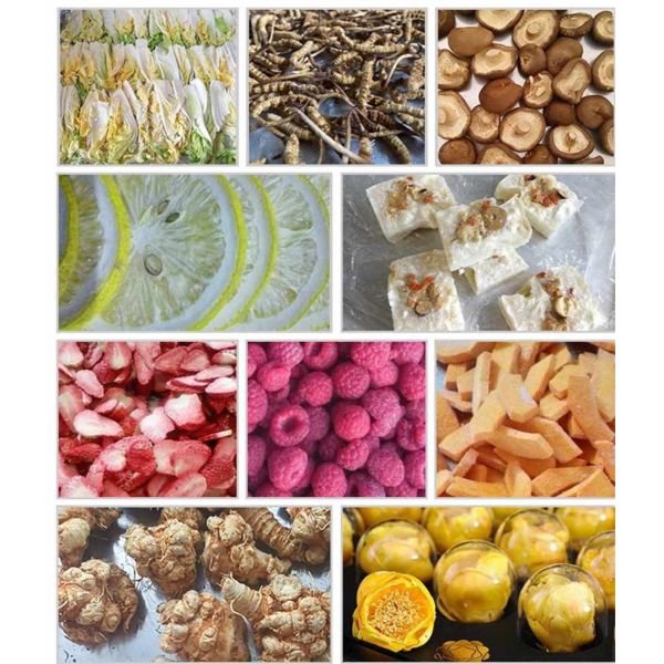 0.12m2 3kg Per Batch Air Cooling Freeze Drying Machine For Fruit Preservation