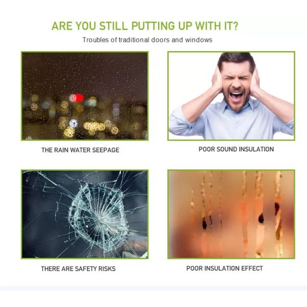 Tesia Double Glazed Temperated High Quality Aluminum Alloy Sliding Windows and Doors