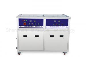 Cheap Double Tank SMT Ultrasonic Cleaning Equipment With Cleaning / Drying Function wholesale