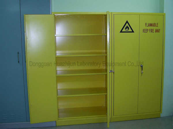 Acid Resistant Flammable Safety Cabinet Liquid Cupboard With Double Doors