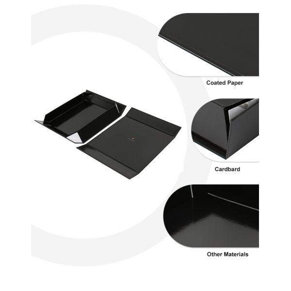 Magnetic Folding Closure Sushi Takeaway Box Custom Logo Food Grade