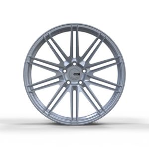 Cheap PCD 5x120 17 Inch Wheels Aluminum Alloy Gloss Silver Rims wholesale