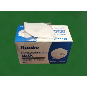 Buy cheap Non Woven Fabric FFP2 Pollution Protection Mask from wholesalers