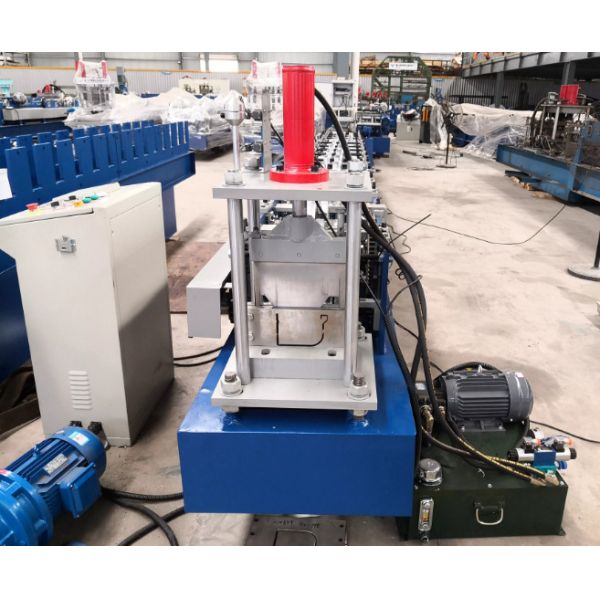 Metal K Type Rain Gutter Roll Forming Machine Long Service Life