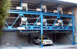 China Automated Steel Modern Puzzle Car Parking System Easy Installation on sale