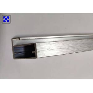 Buy cheap Brushing Silver Anodized Industrial Aluminum Profile Deep Processing from wholesalers
