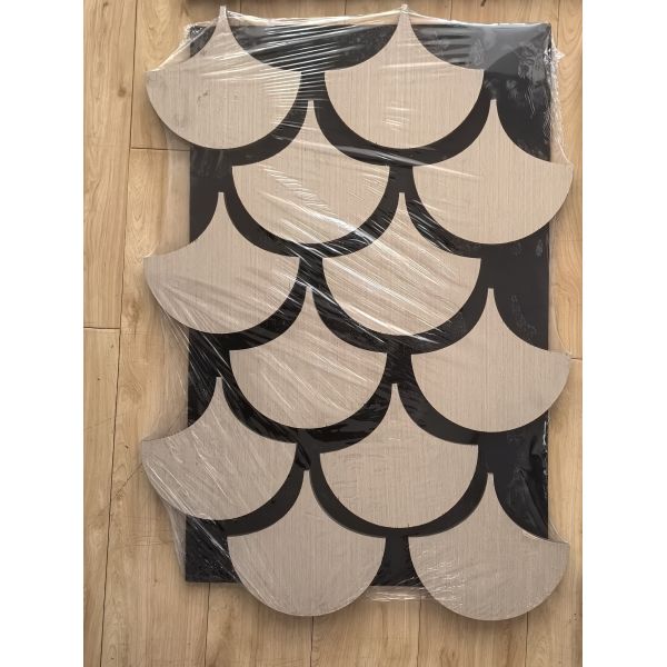 Wholesale Hexagon Sound Absorbing Wood Veneer Acoustic Wall Panel MDF