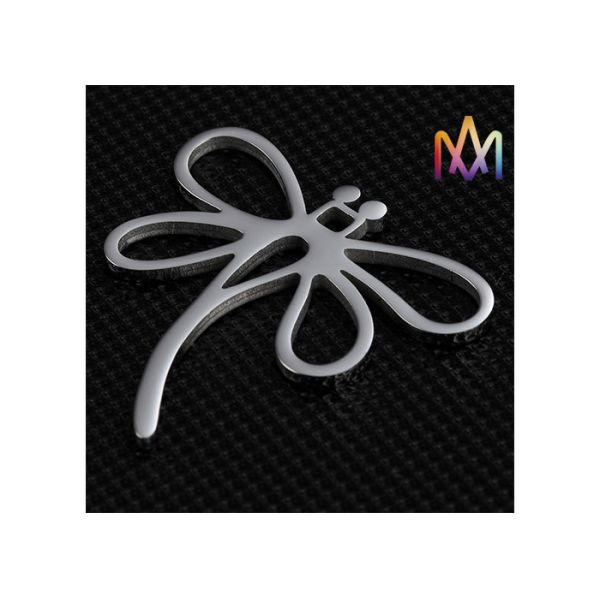 OEM ODM Dragonfly Shaped Hollow Style Pendant DIY Metal Charms