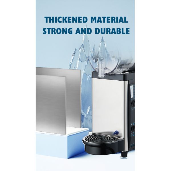 Full Automatic Commercial Slush Machine Ice Slushie Making Machine 12L