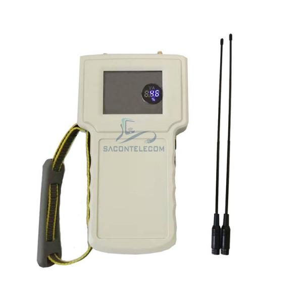 Quality Omni Antennas 315mhz Handheld Signal Jammer 100m 8000mAh Battery for sale