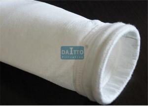 PTFE Non Woven Industrial Filter Bags Customized Diameter Creep Resistance