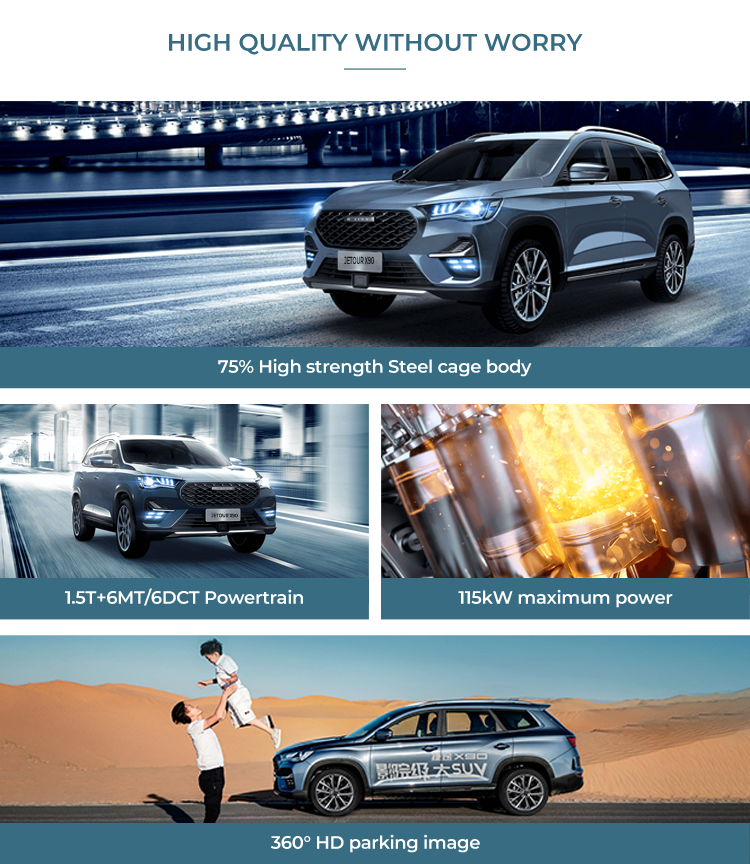 Gasoline Suv Cars Jetour X90 Car Fuel Pump Petrol Jetour Vehicle Gas Powered Cars