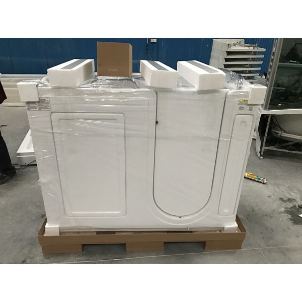 Unique Design Walk In Bath And Shower Combo / Old People Bathtub Thermostatic Heater