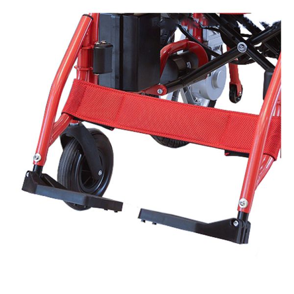 24V 250W Lightweight Folding Motorized Electric Wheelchair Aluminum Alloy