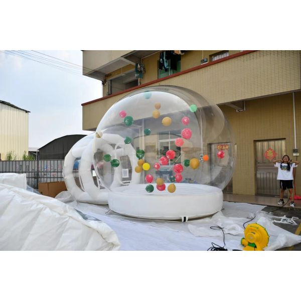 5m Inflatable Bubble House Balloon Luxury Outdoor Tent With Blower