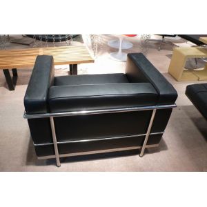 Office Leather Cushion Sofa , Sectional Sofa SGS