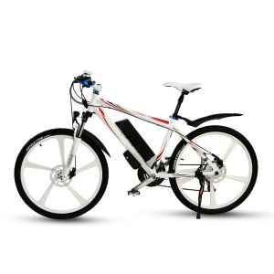 Womens 250w Electric City Bike With Aluminum Alloy Frame Material