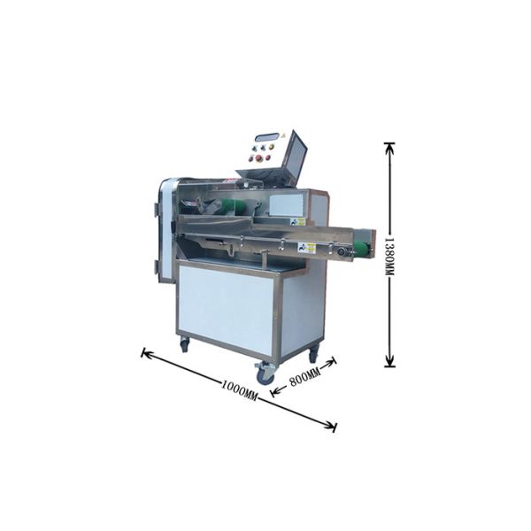 Dual Frequency Commercial Vegetable Cutter With Automatic Production Line For Central Kitchen