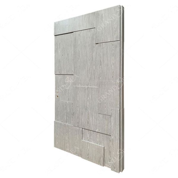 Wooded Door American Senior Entrance Door Superior a Class Lock System Aluminium Door