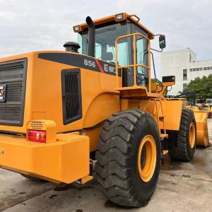 Cheap Hydraulic Secondhand Used Payloader Liugong 856 Front Wheel Loader wholesale