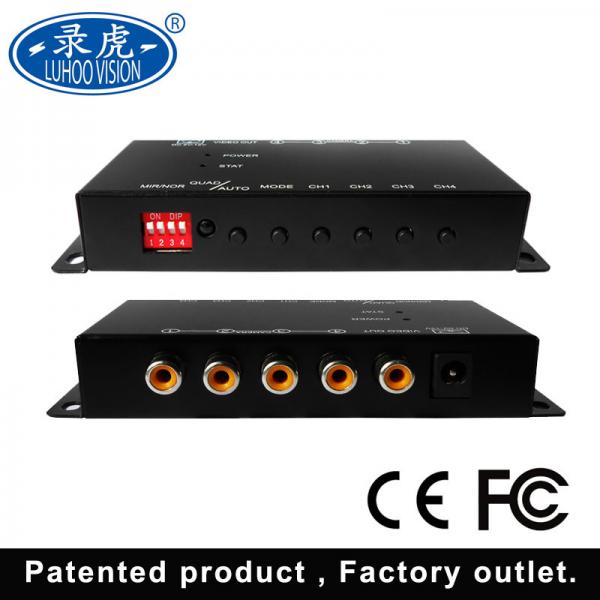 Quality HD SD Mini Vehicle Mobile DVR 4CH Video Audio Recorder 1920 * 1080P Resolution for sale